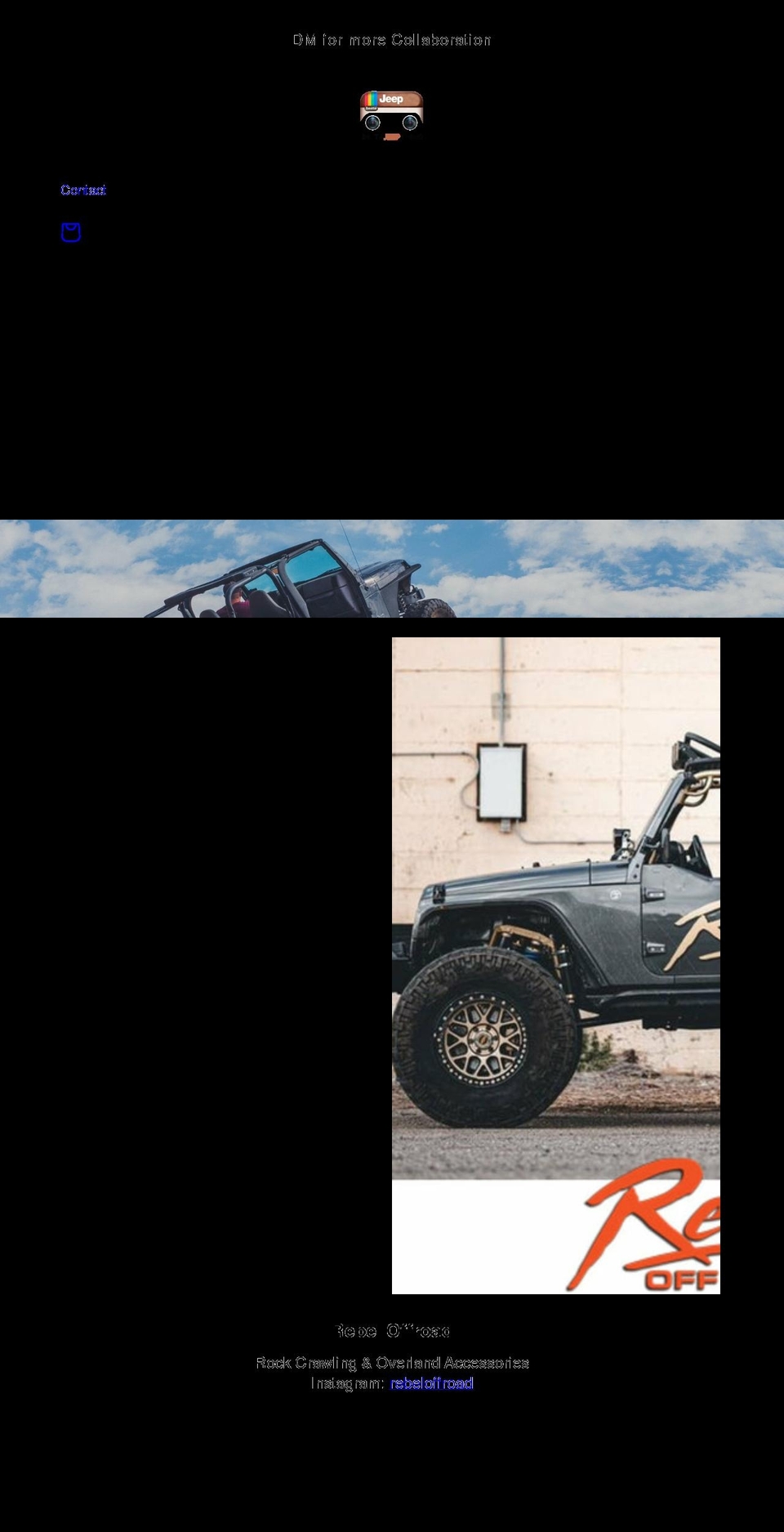 instajeepthing.com shopify website screenshot