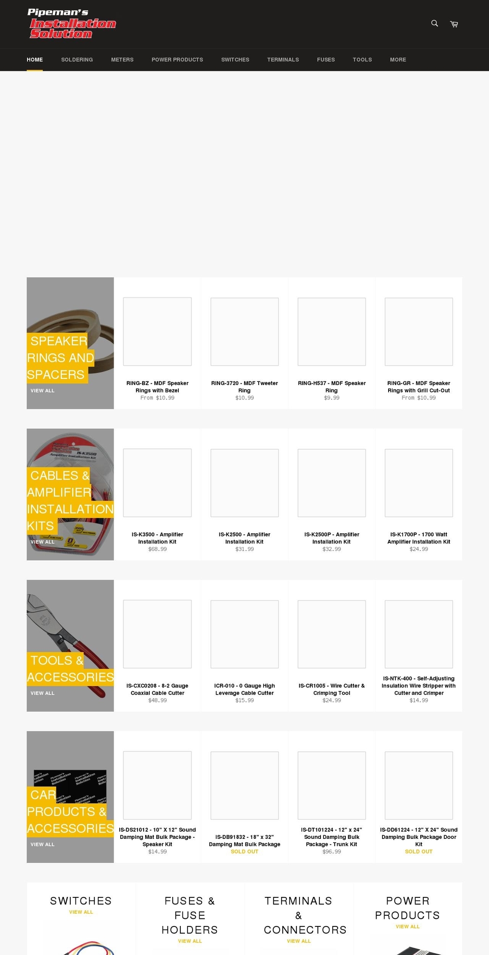 installationsolution.com shopify website screenshot