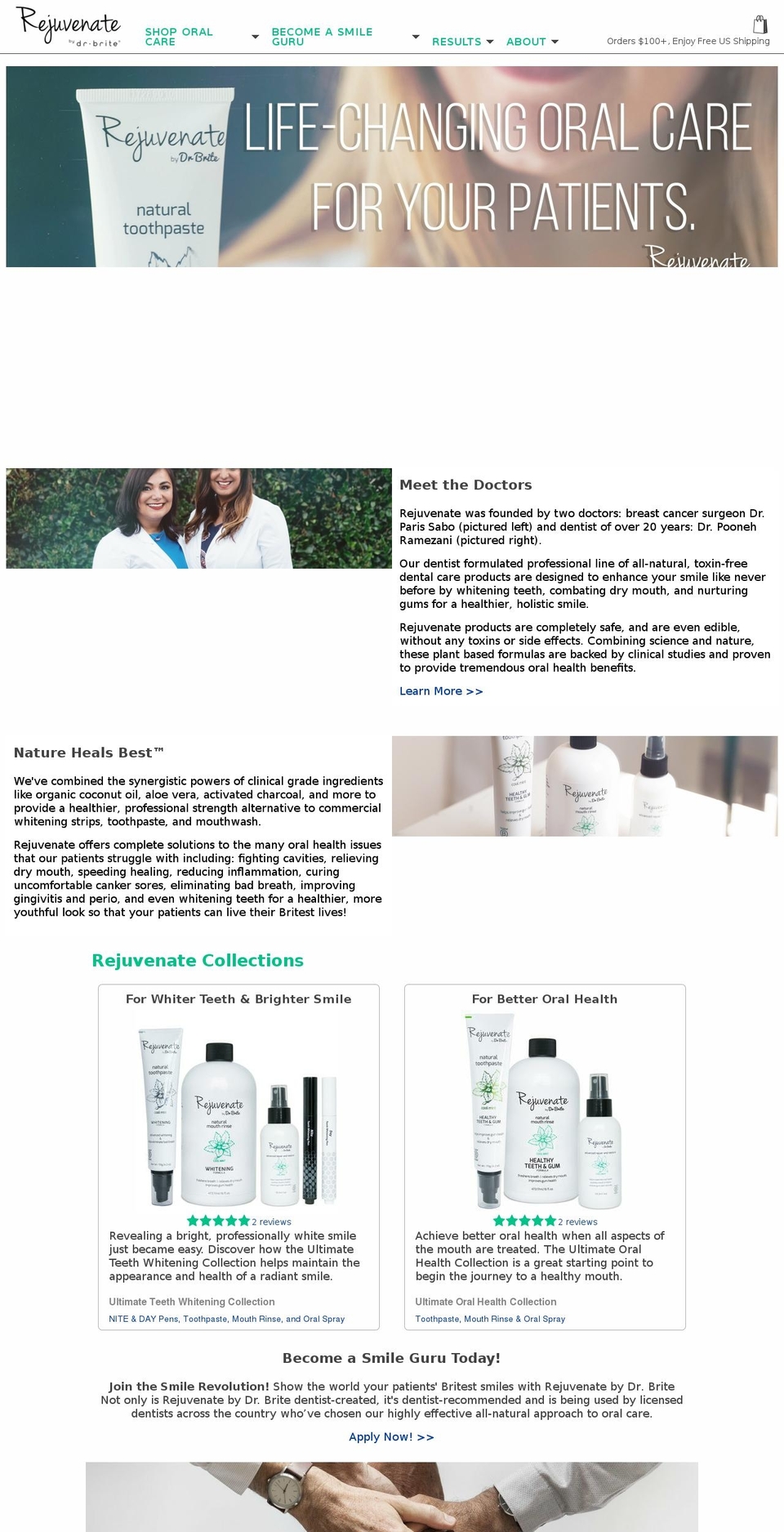 instantrejuvenate.com — Shopify storefront screenshot
