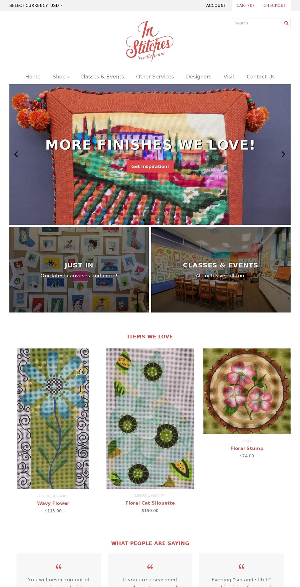 institchespdx.com — Shopify storefront screenshot