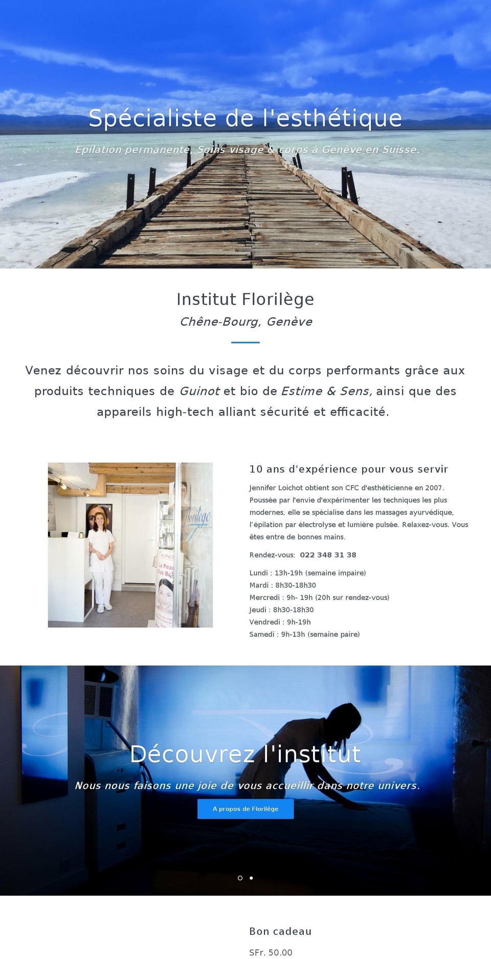 institut-florilege Shopify theme site example institut-florilege.ch