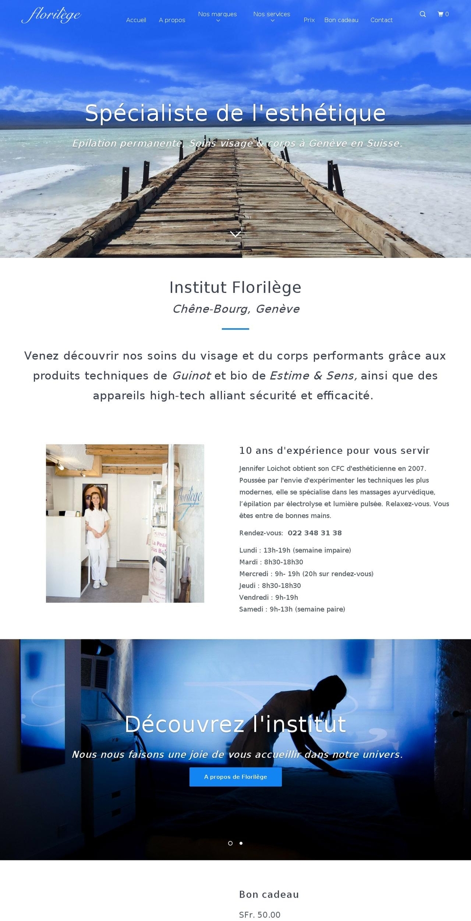 institut-florilege.myshopify.com shopify website screenshot