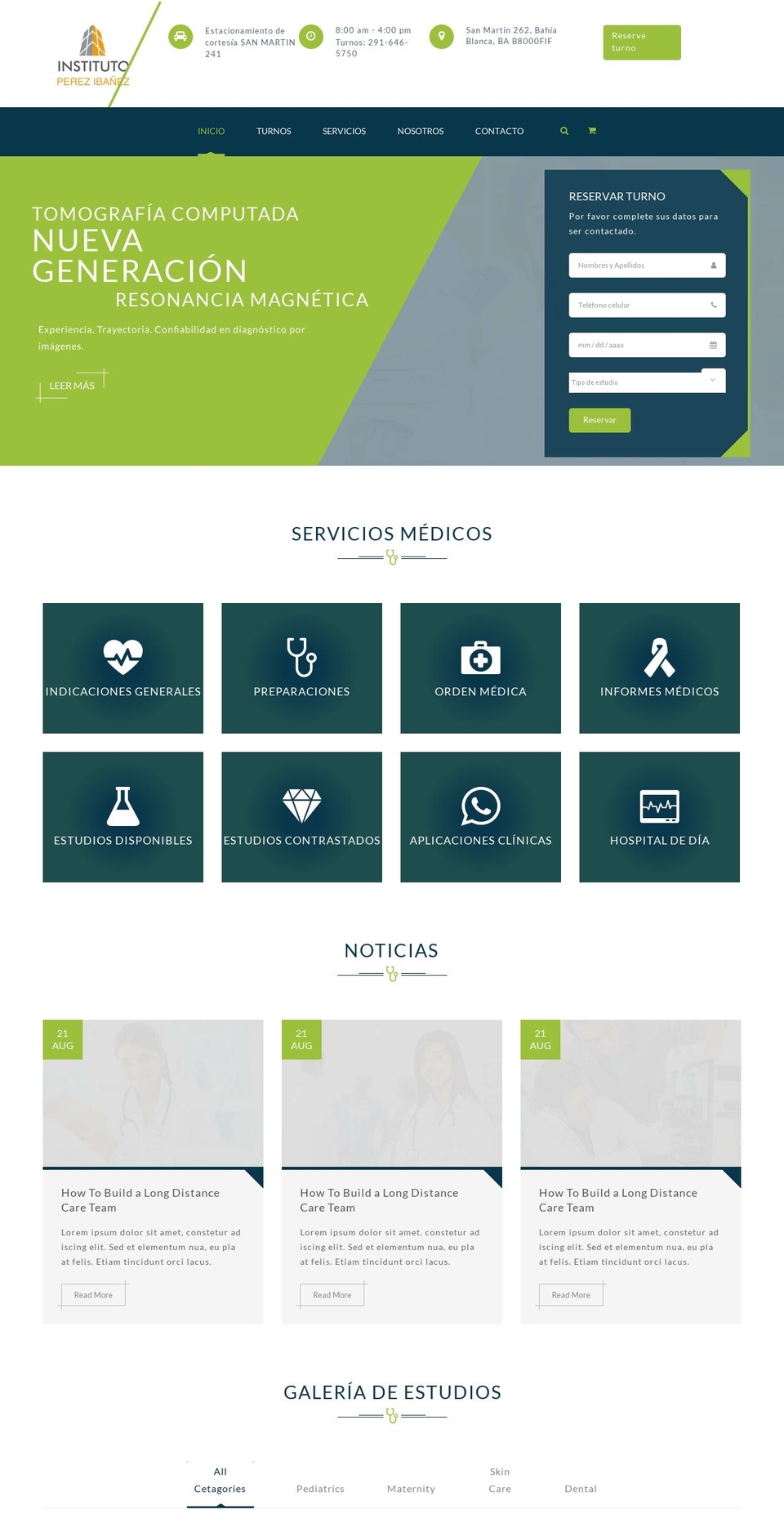 institutoperezibanez.com — Shopify storefront screenshot