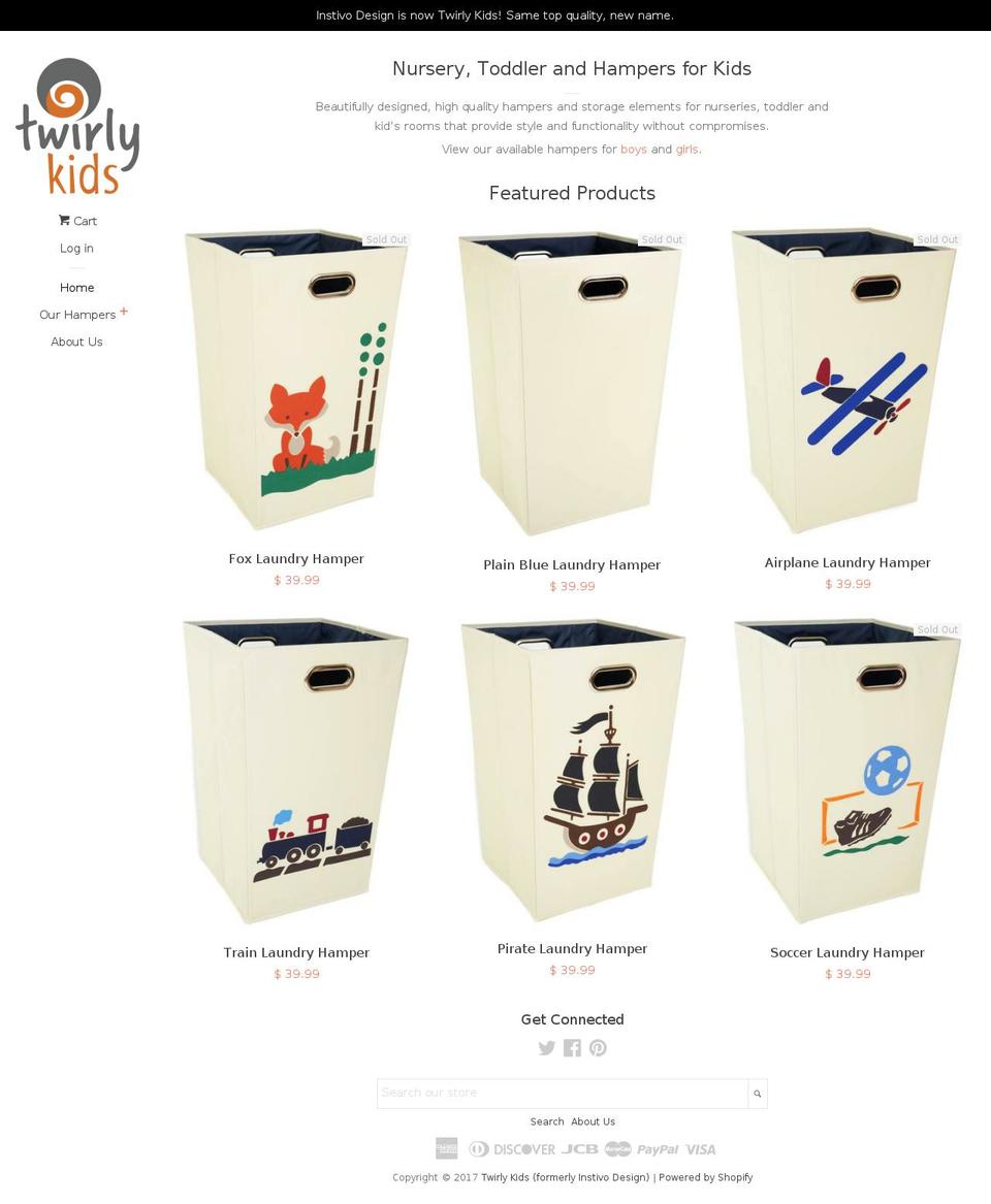 instivodesign.com shopify website screenshot