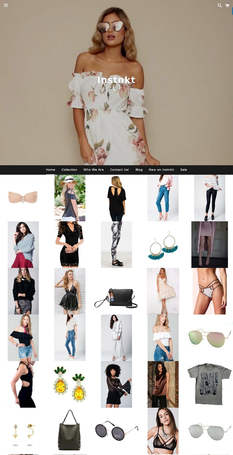instnkt.com — Shopify storefront screenshot
