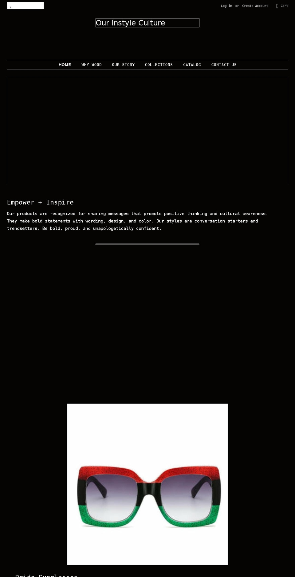 instyleculture.com shopify website screenshot