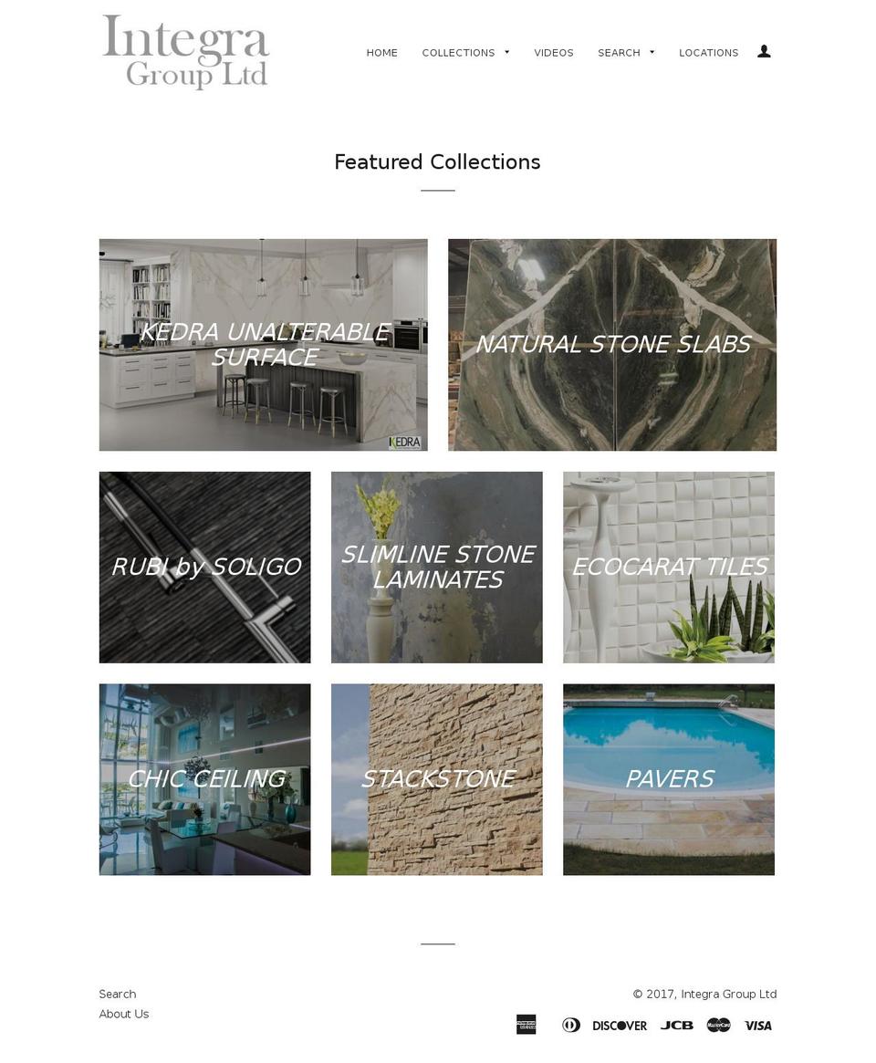 integragrupo.com shopify website screenshot