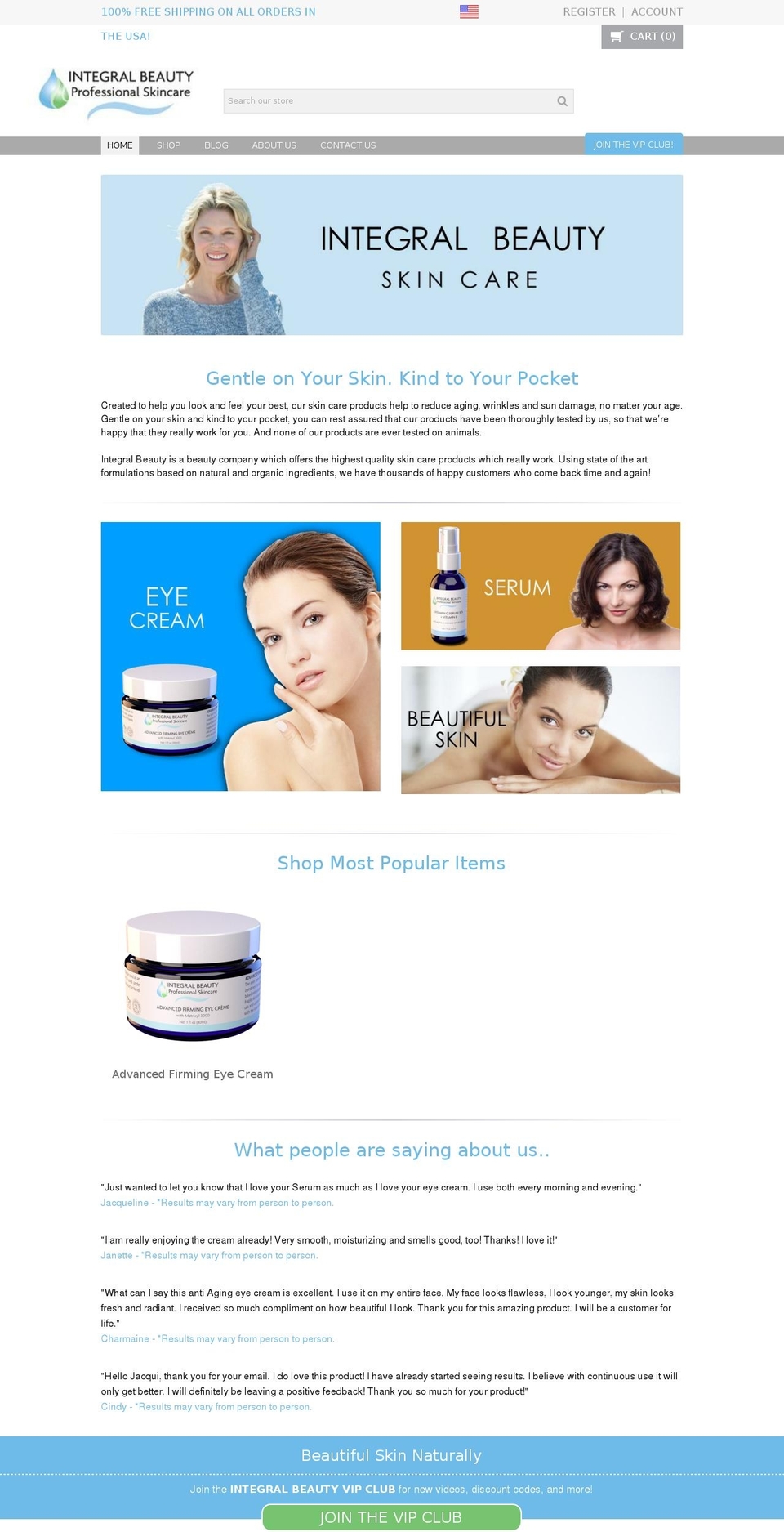 proven-profitable-v10-1 Shopify theme site example integral-beauty.com