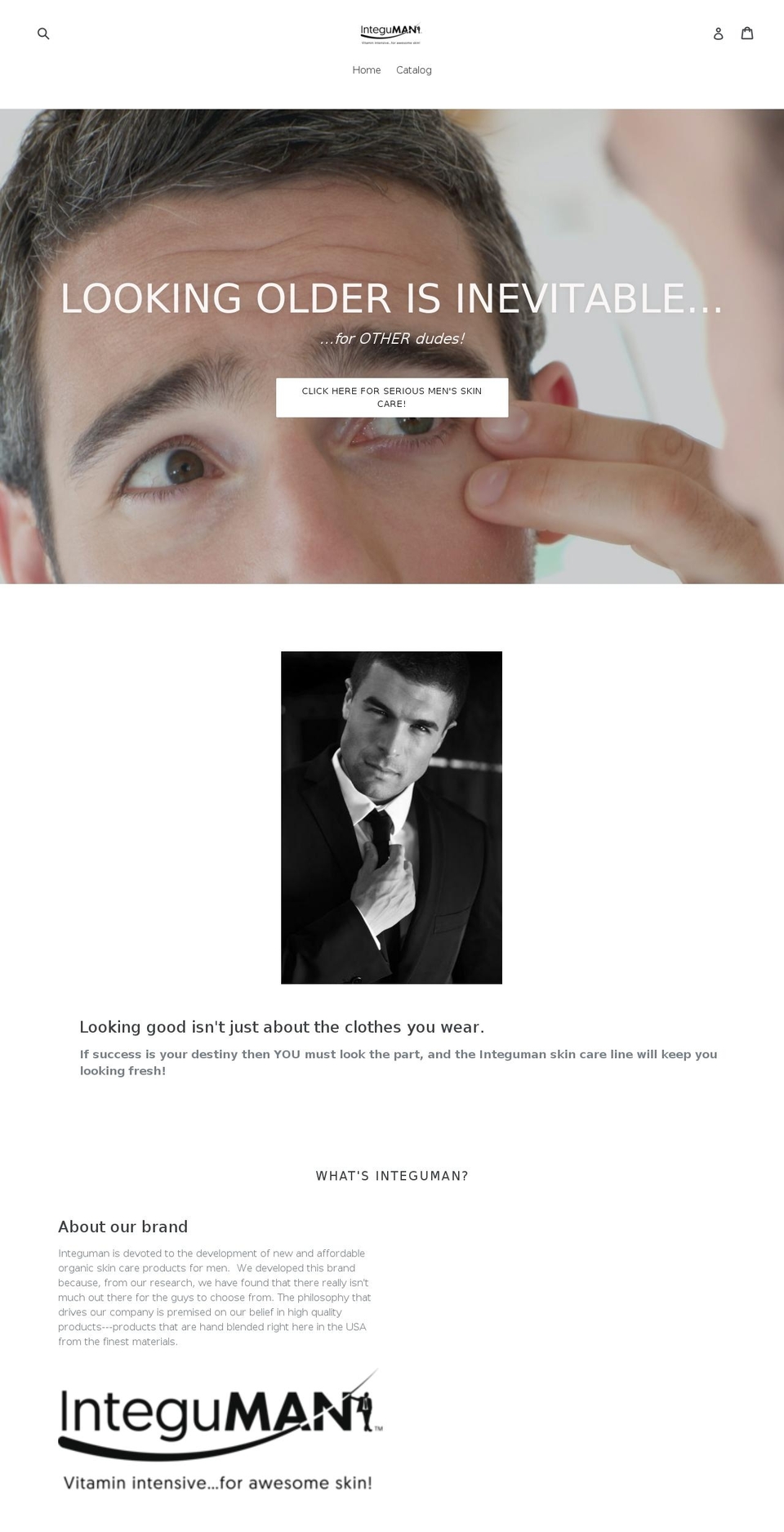 integuman.com — Shopify storefront screenshot