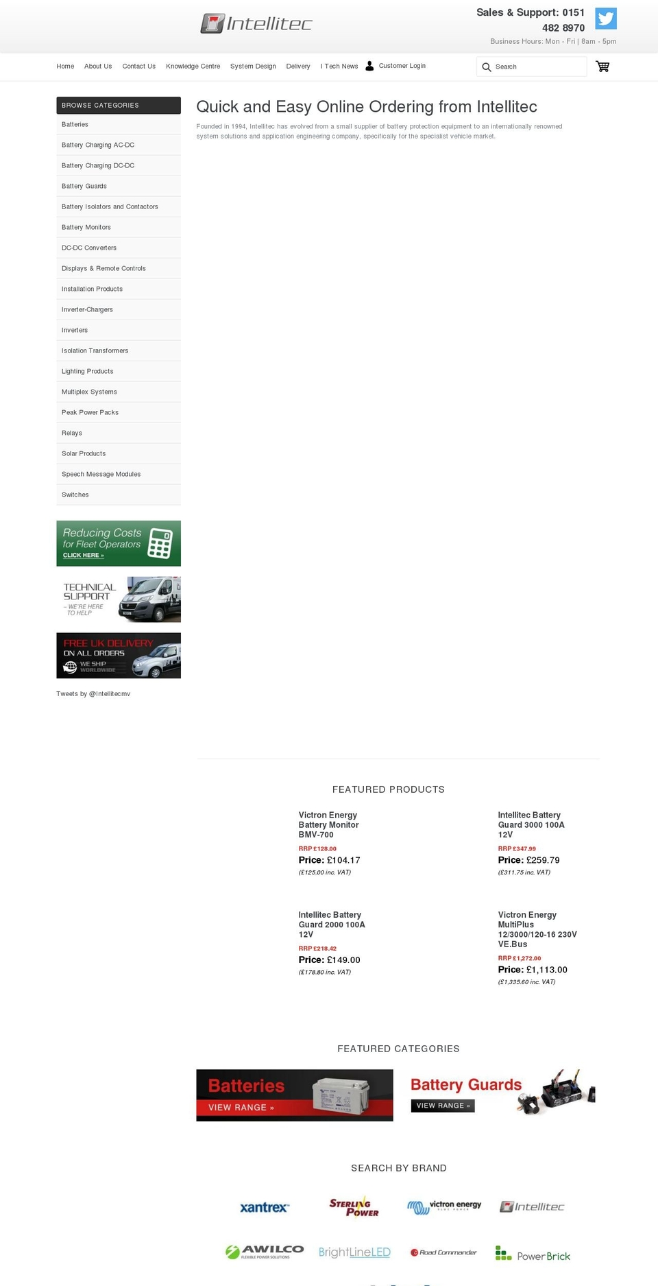 intellitecmv.com shopify website screenshot