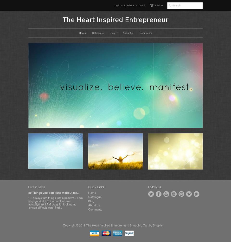 intentionframe.com — Shopify storefront screenshot