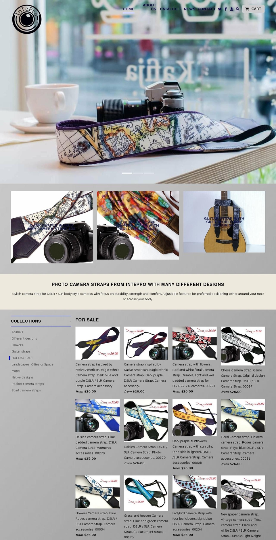 inteprodesign.com shopify website screenshot