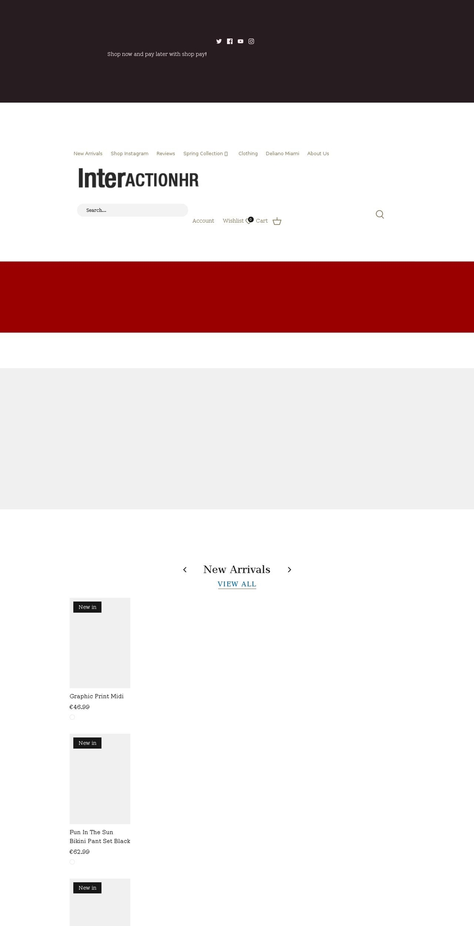 interactionhr.com shopify website screenshot