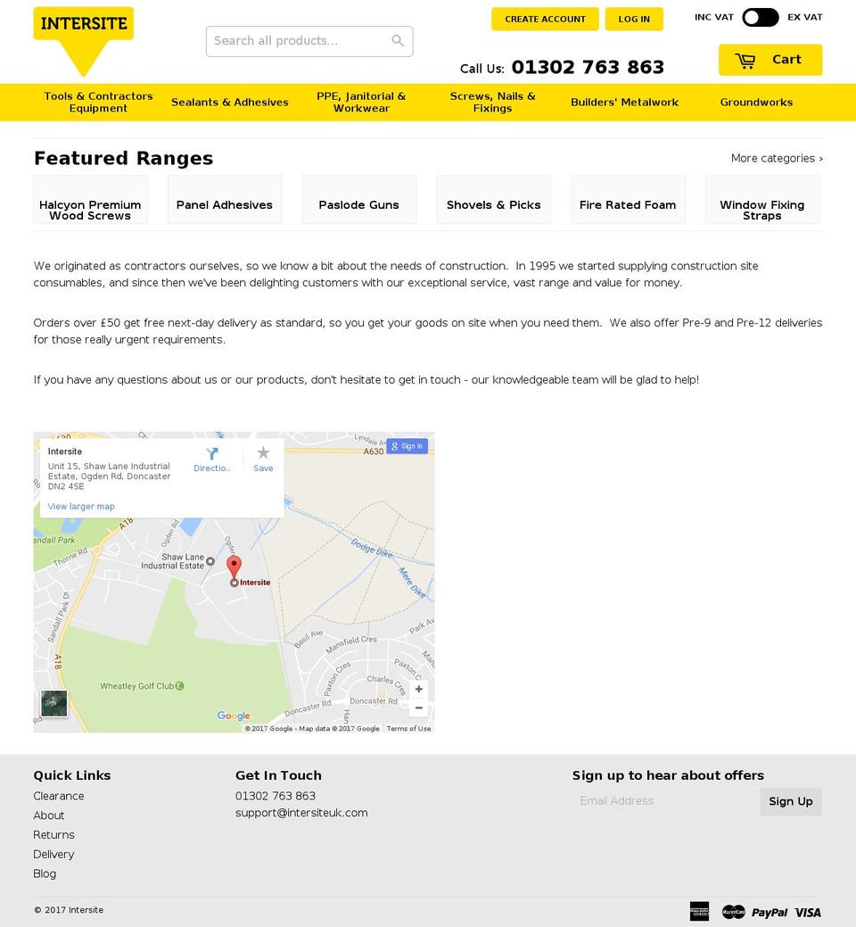 interfixdirect.com shopify website screenshot
