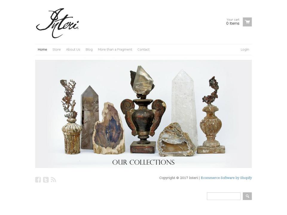 interistore.com shopify website screenshot