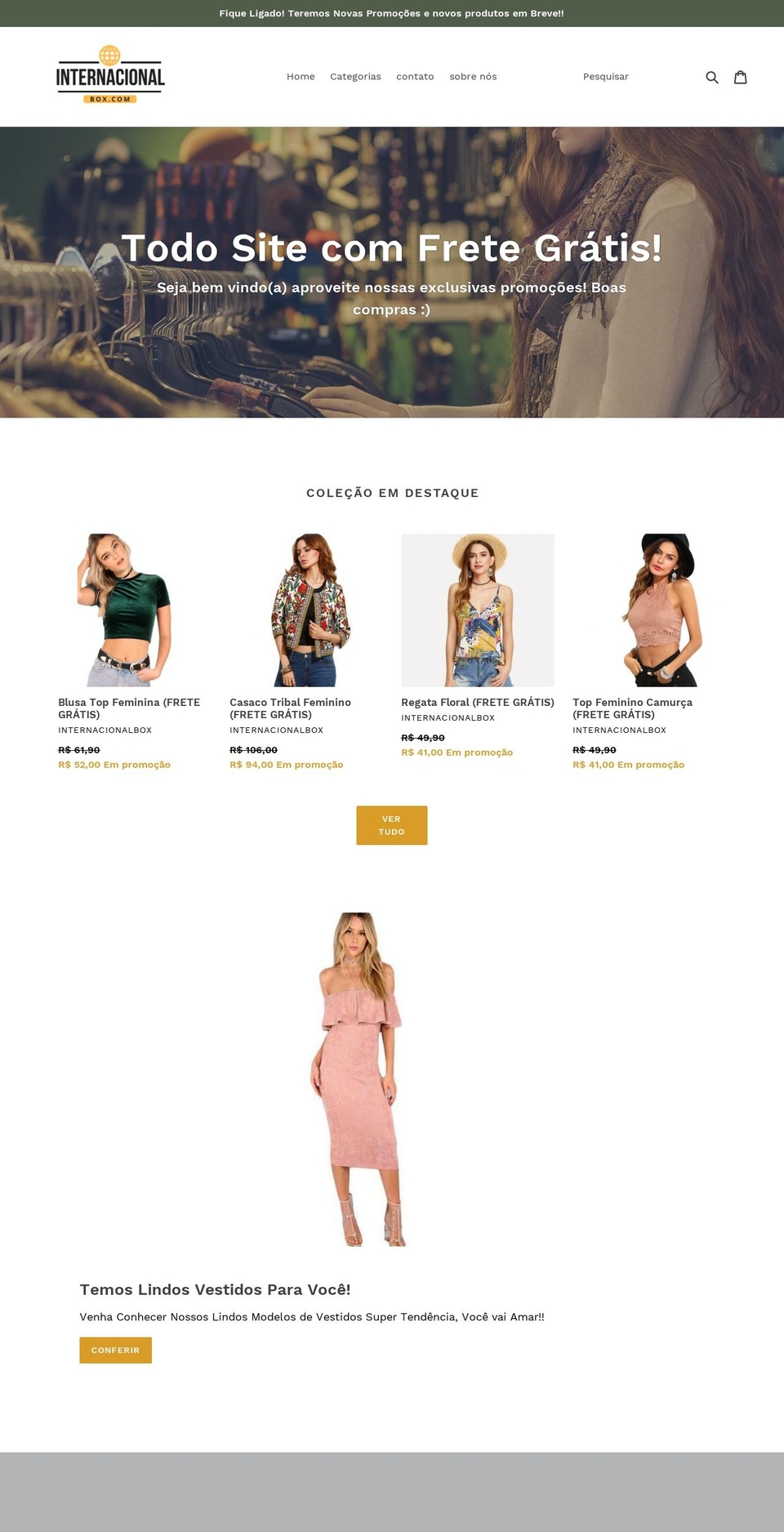 internacionalbox.com — Shopify storefront screenshot