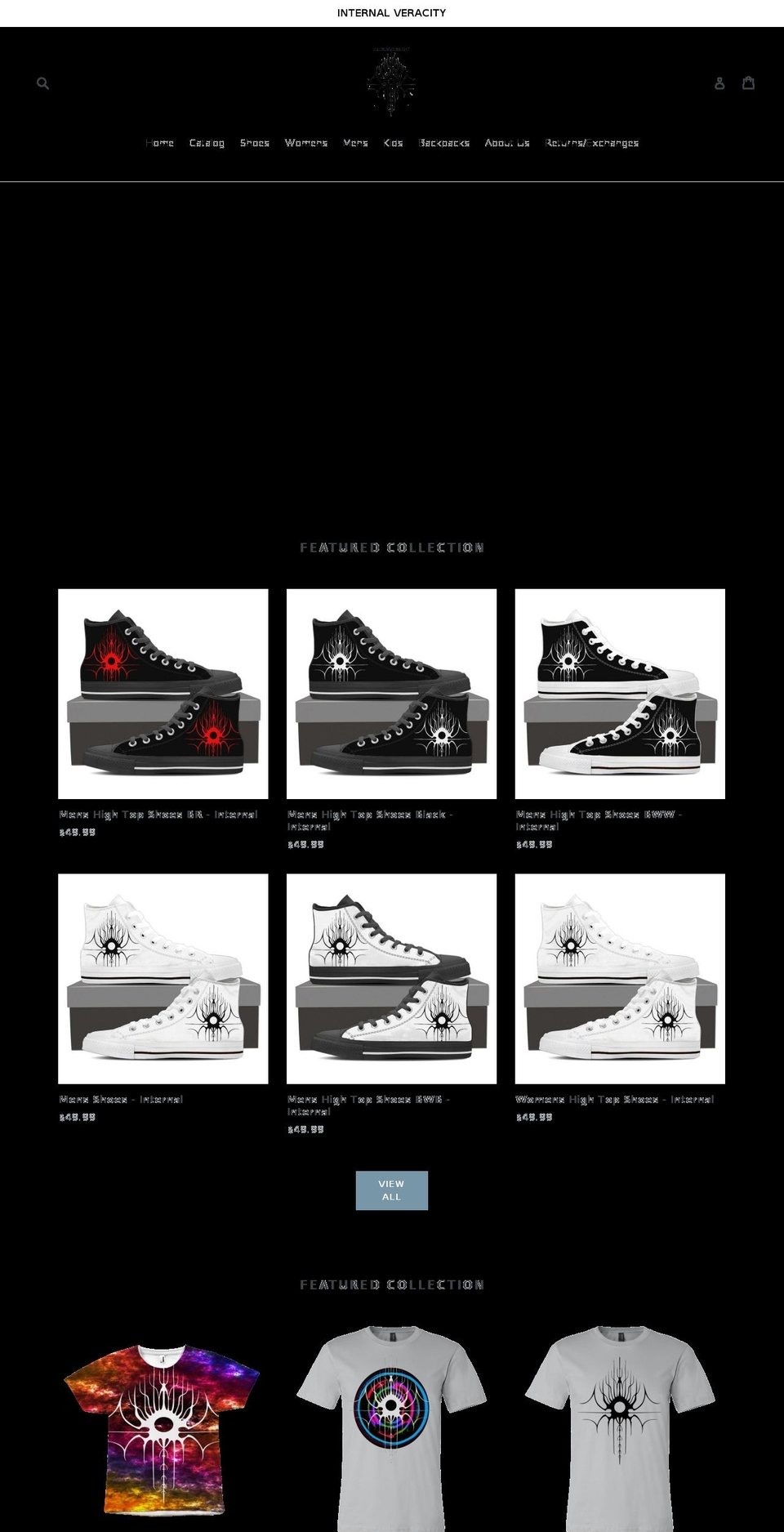 internalveracity.com — Shopify storefront screenshot