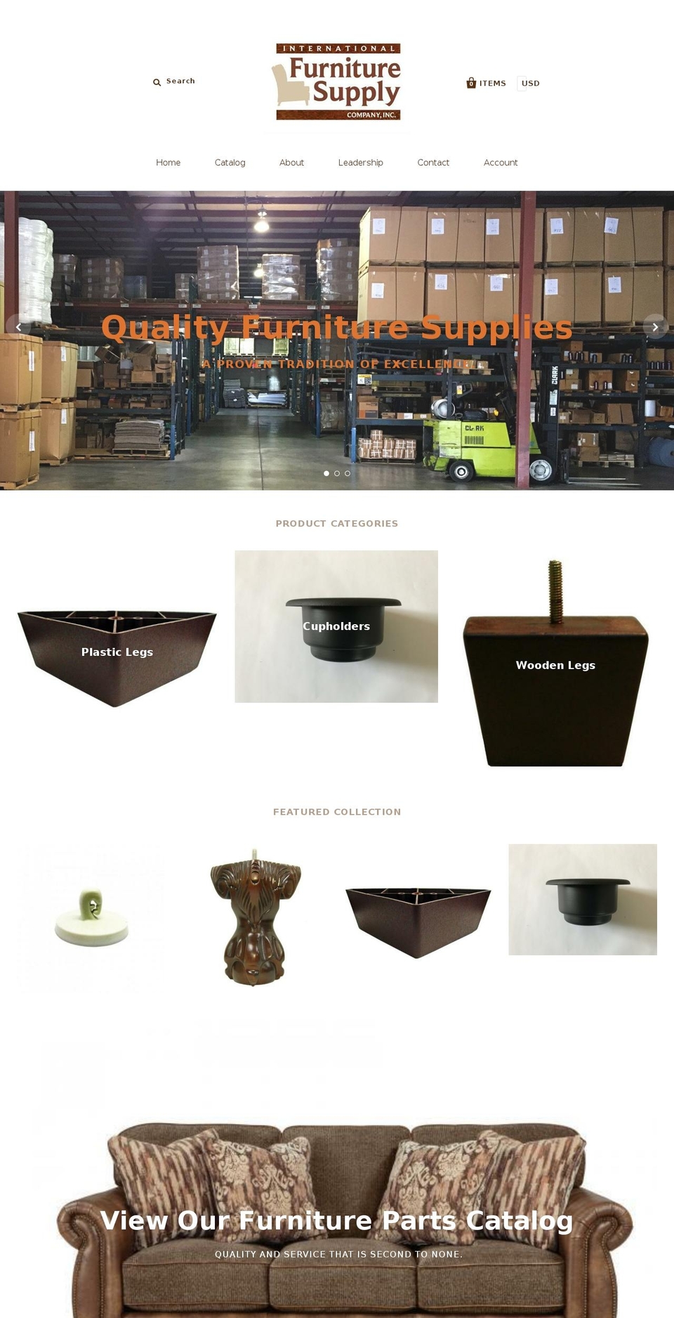 internationalfurniture.net shopify website screenshot