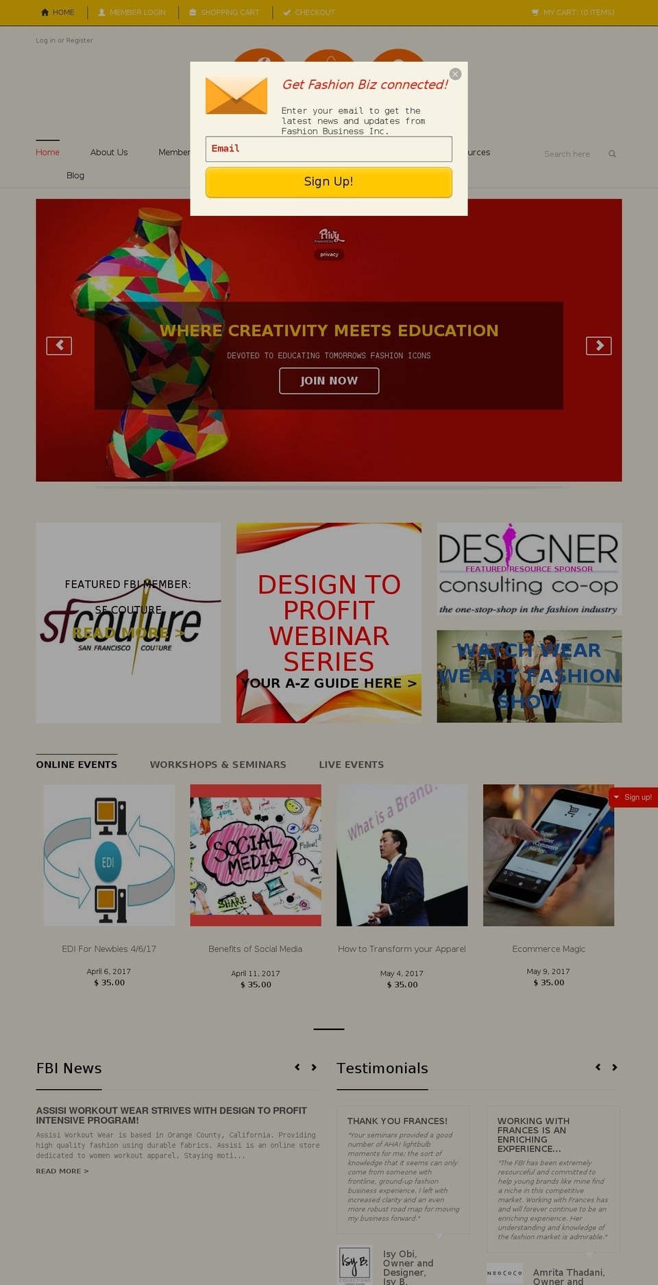 internationdesignplatform.com shopify website screenshot