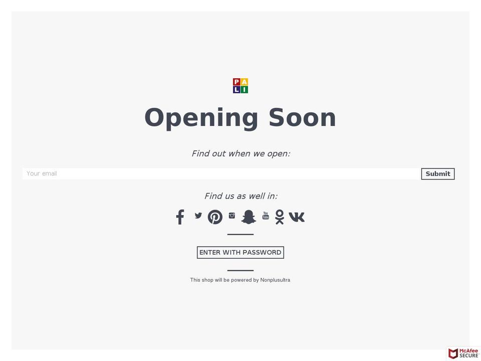 interpali.com — Shopify storefront screenshot