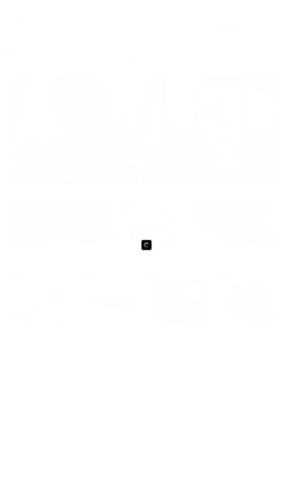 intervine.com shopify website screenshot