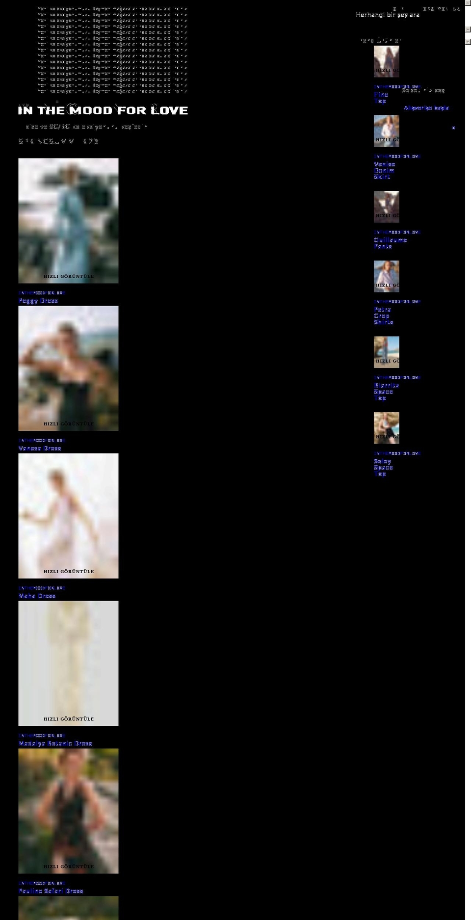 inthemoodforlove.com.tr shopify website screenshot