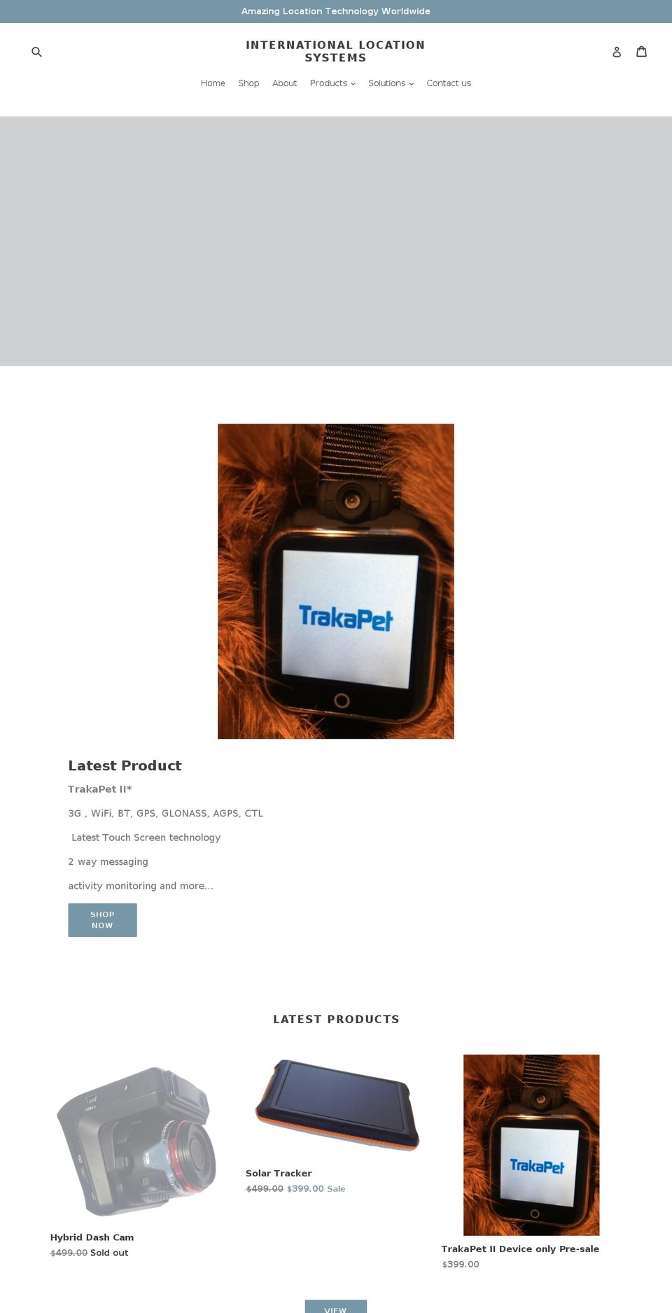 intlocsys.com shopify website screenshot
