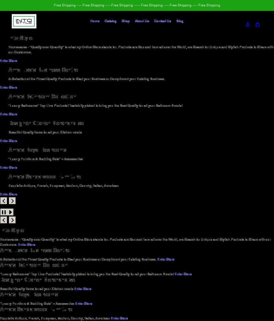into-quality.com shopify website screenshot