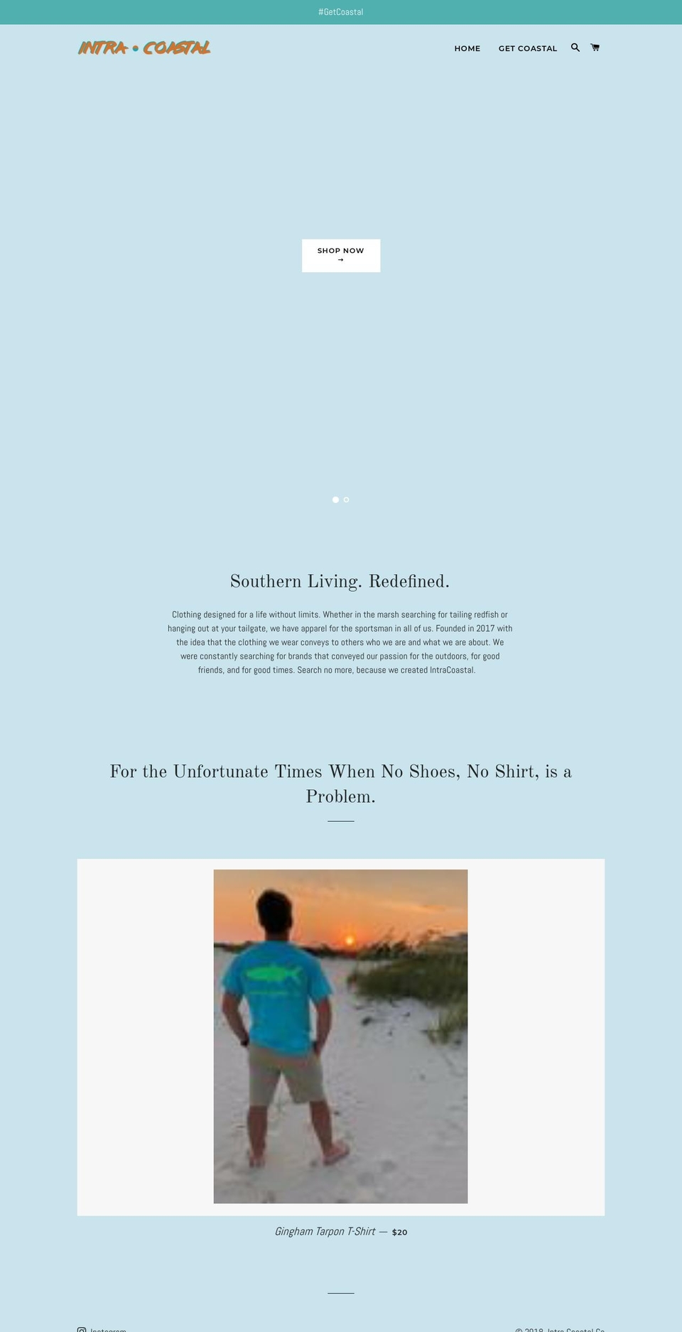 intracoastalco.com shopify website screenshot