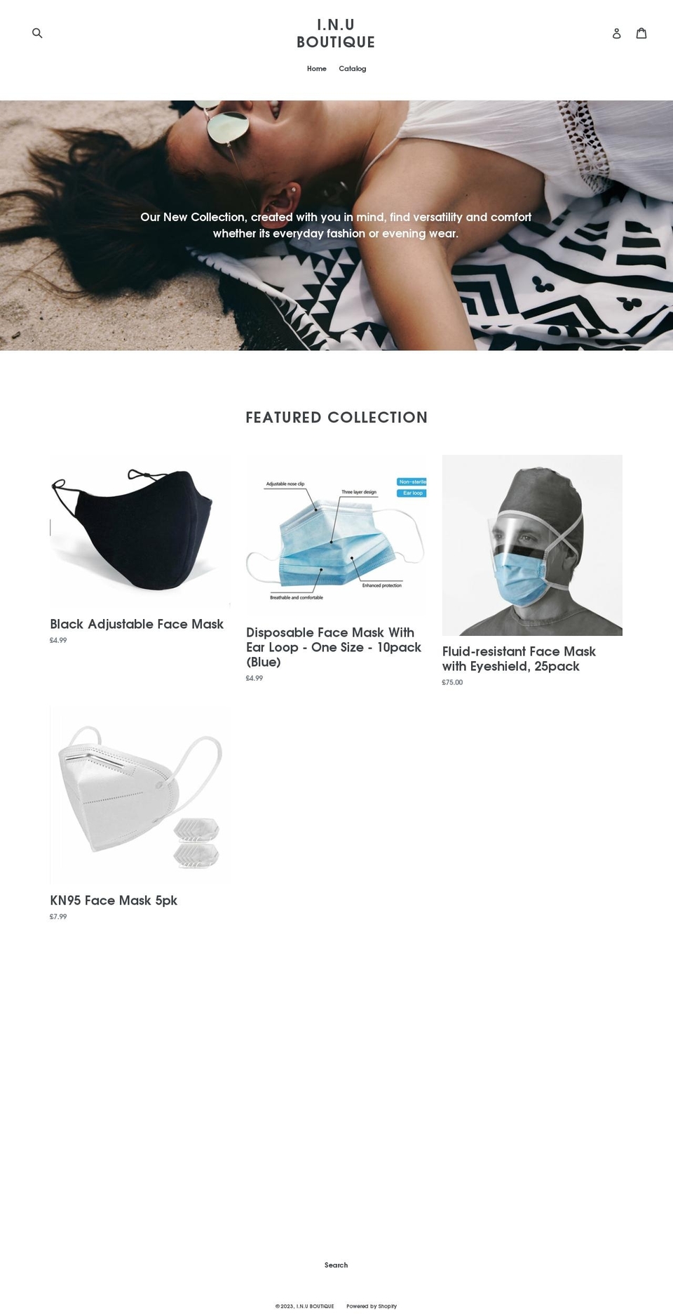 inuboutique.com — Shopify storefront screenshot