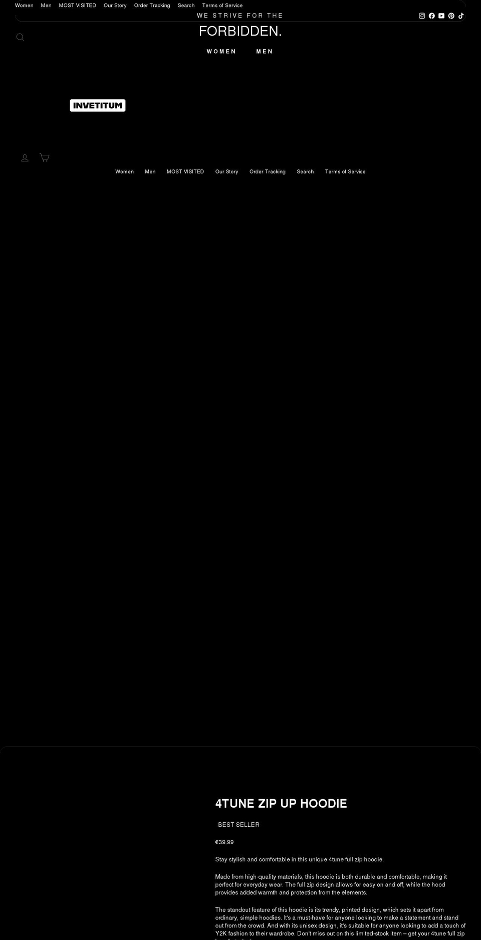 invetitum.com shopify website screenshot
