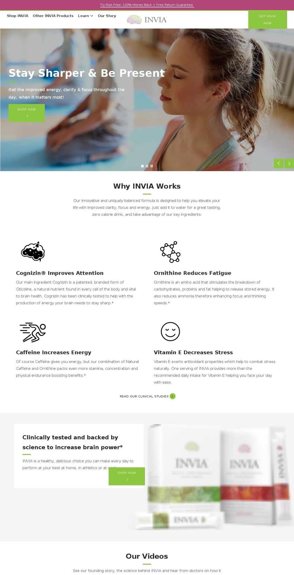 INVIA x Hawke - Dev Shopify theme site example invia-life.com