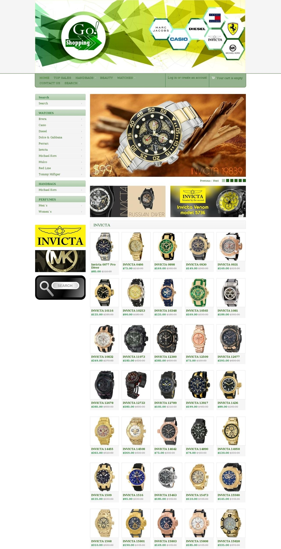 invictabrasil.com shopify website screenshot