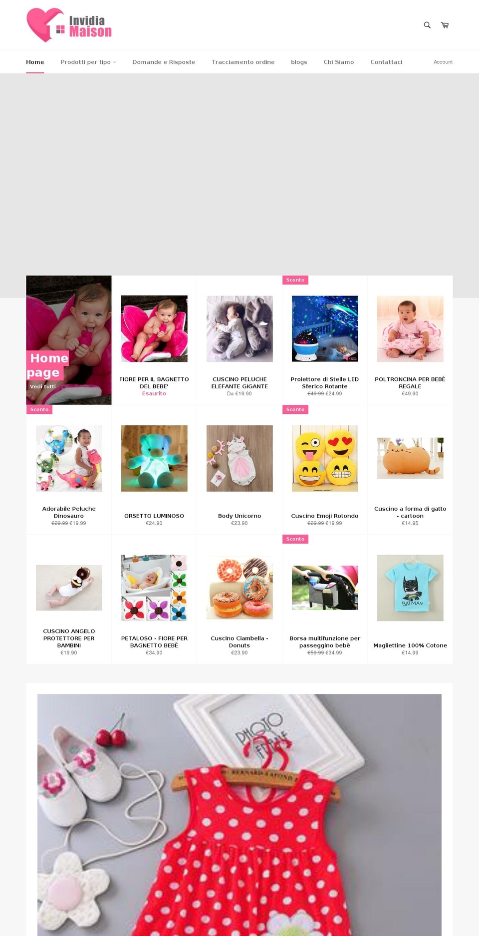 invidiamaison.com — Shopify storefront screenshot