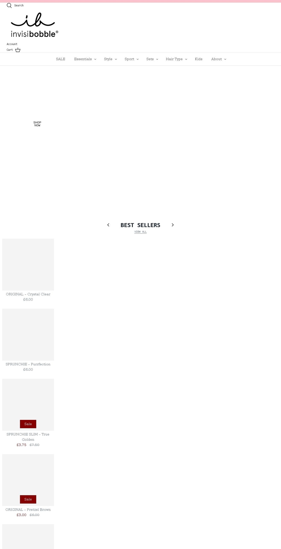 Copy of STANDARD THEME Shopify theme site example invisibobble.co.uk