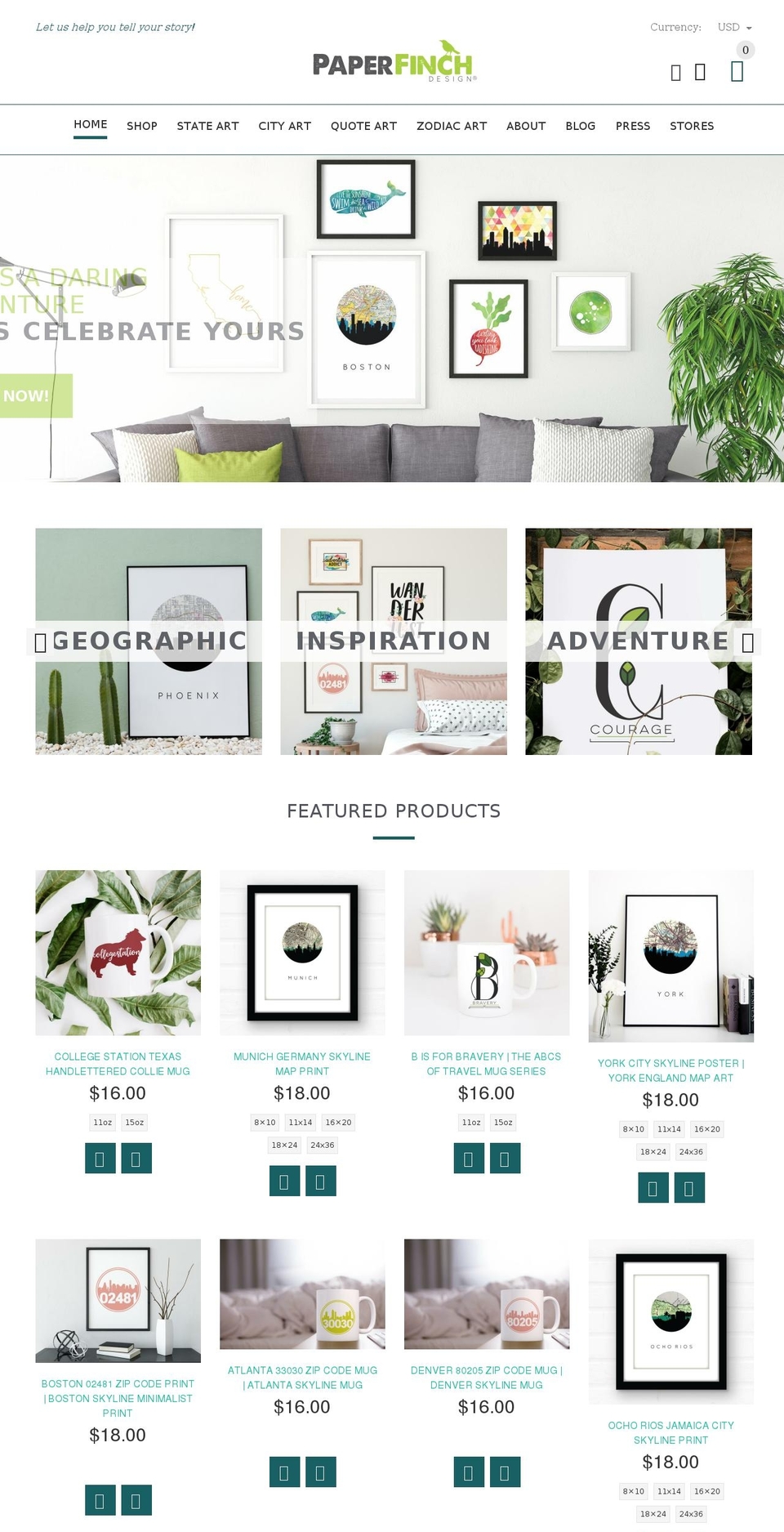 invitationstoprint.com — Shopify storefront screenshot