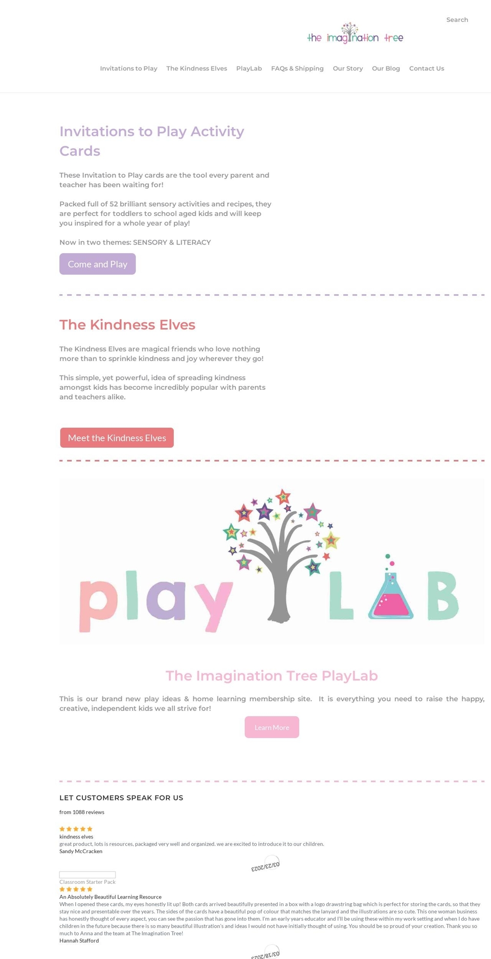 invitationtoplay.co.uk shopify website screenshot