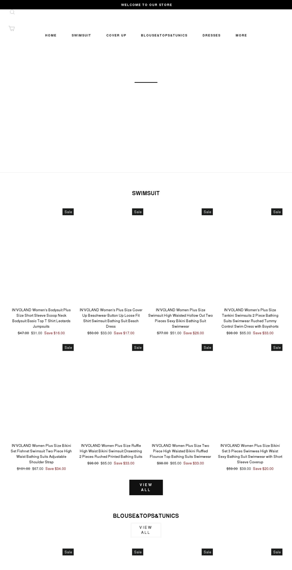 involand.com shopify website screenshot
