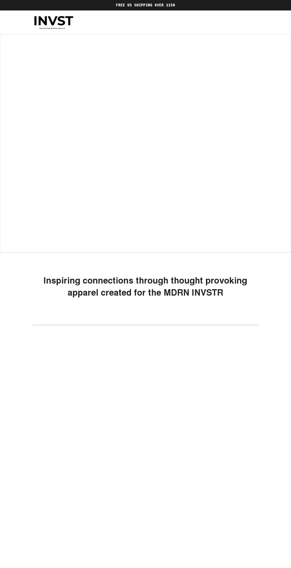 invstbrand.com shopify website screenshot