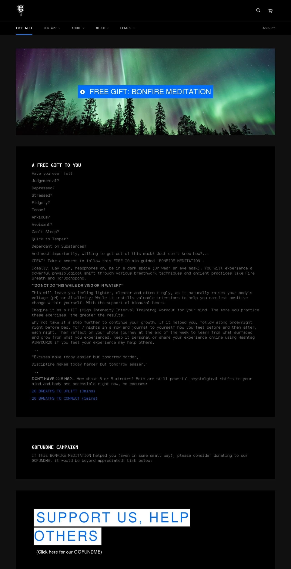 inyour20.com shopify website screenshot