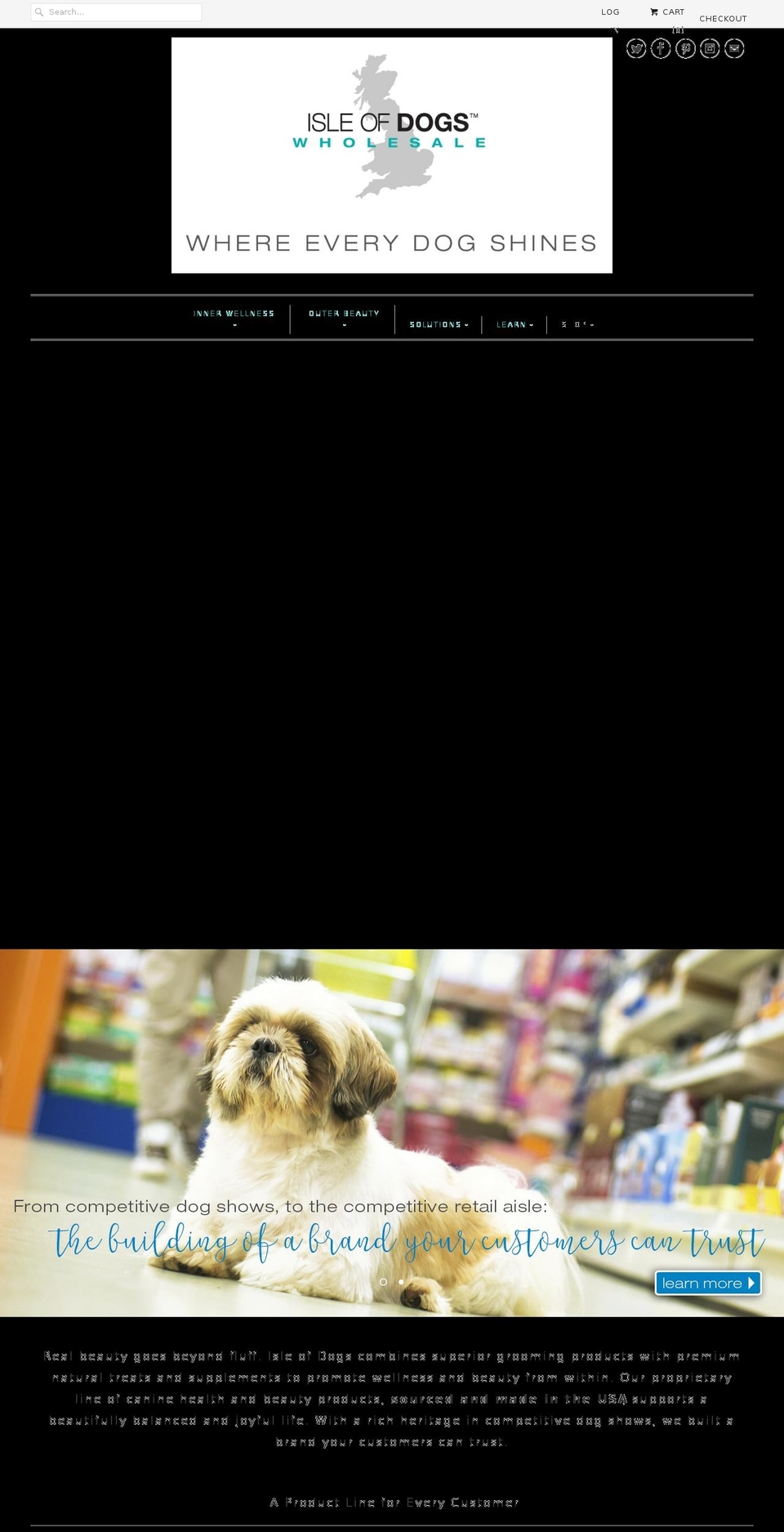 iodogswholesale.com shopify website screenshot