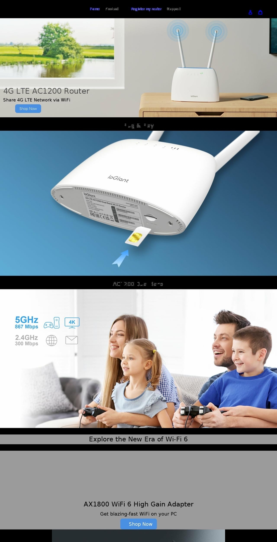 iogiant.com shopify website screenshot