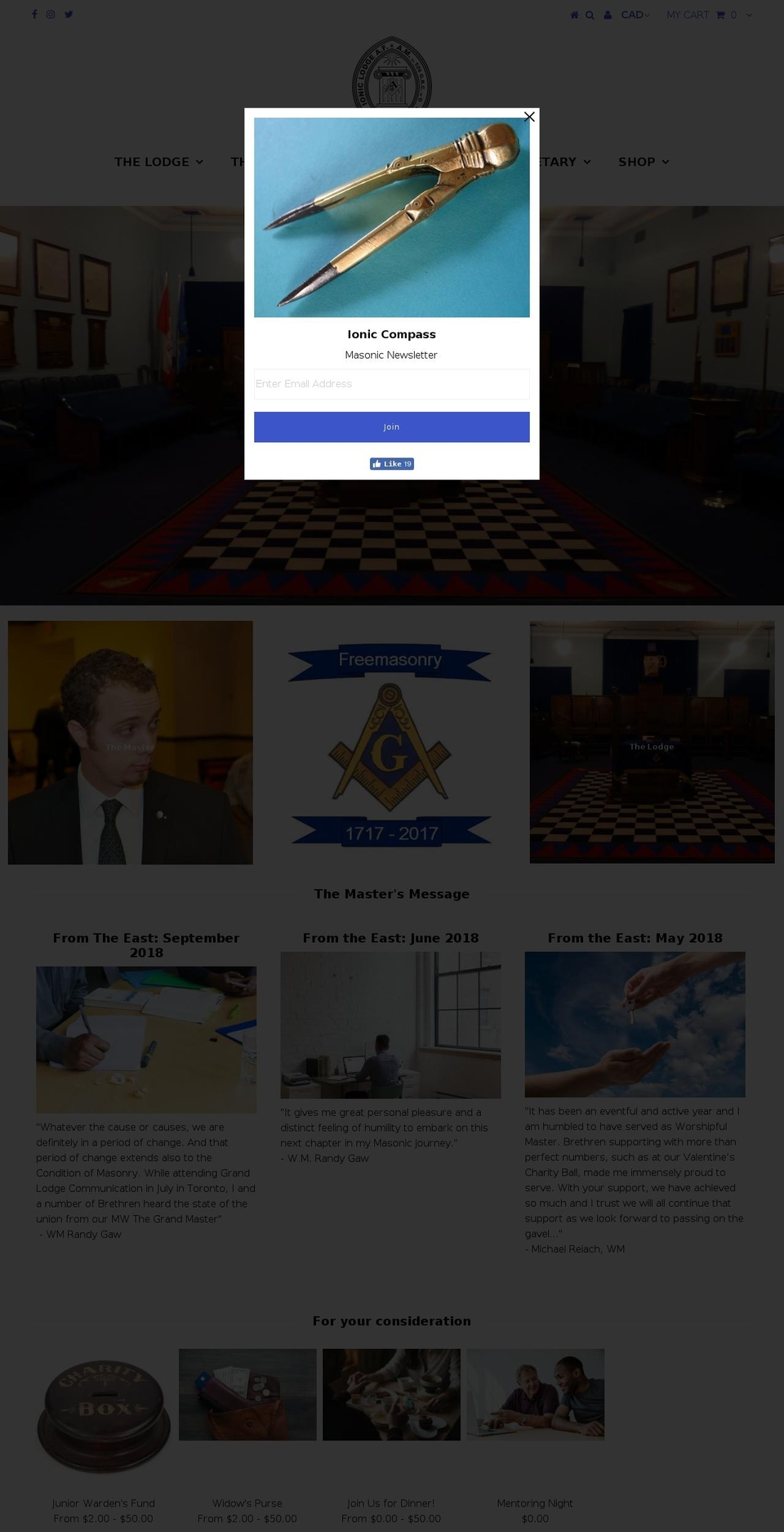 ionic526.com — Shopify storefront screenshot