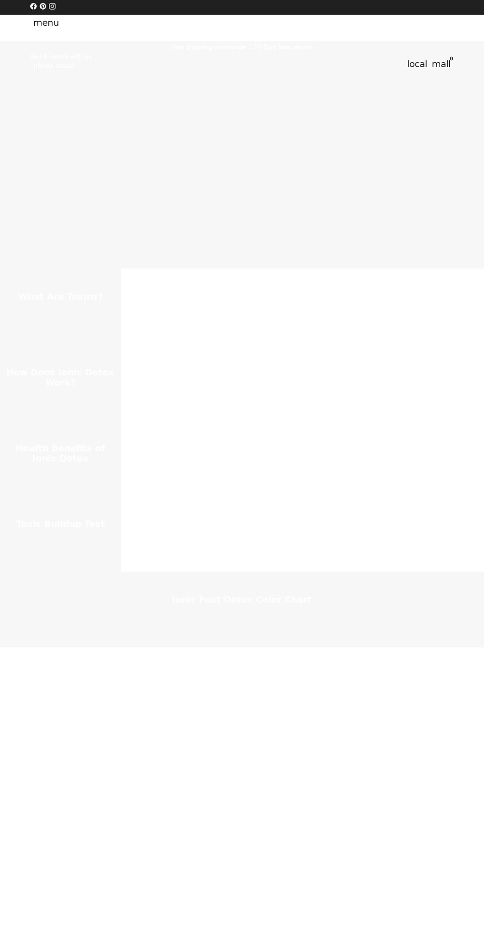 ionizeme.net shopify website screenshot