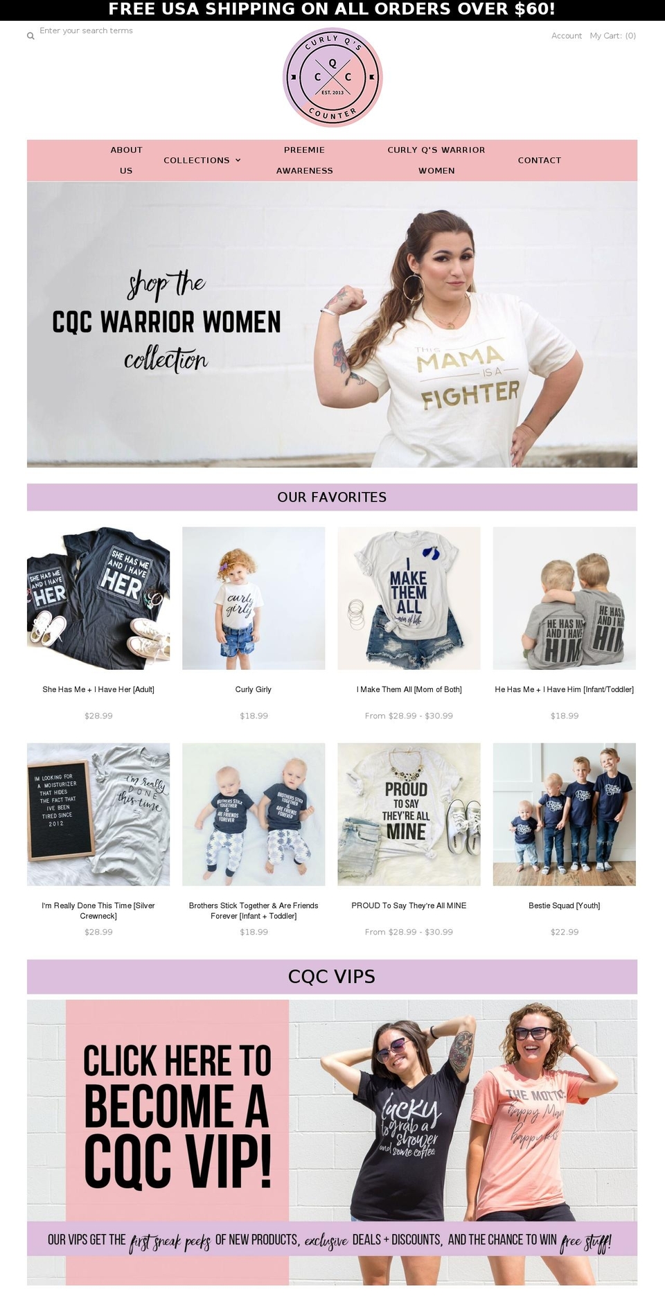 ionlymakeboys.com — Shopify storefront screenshot