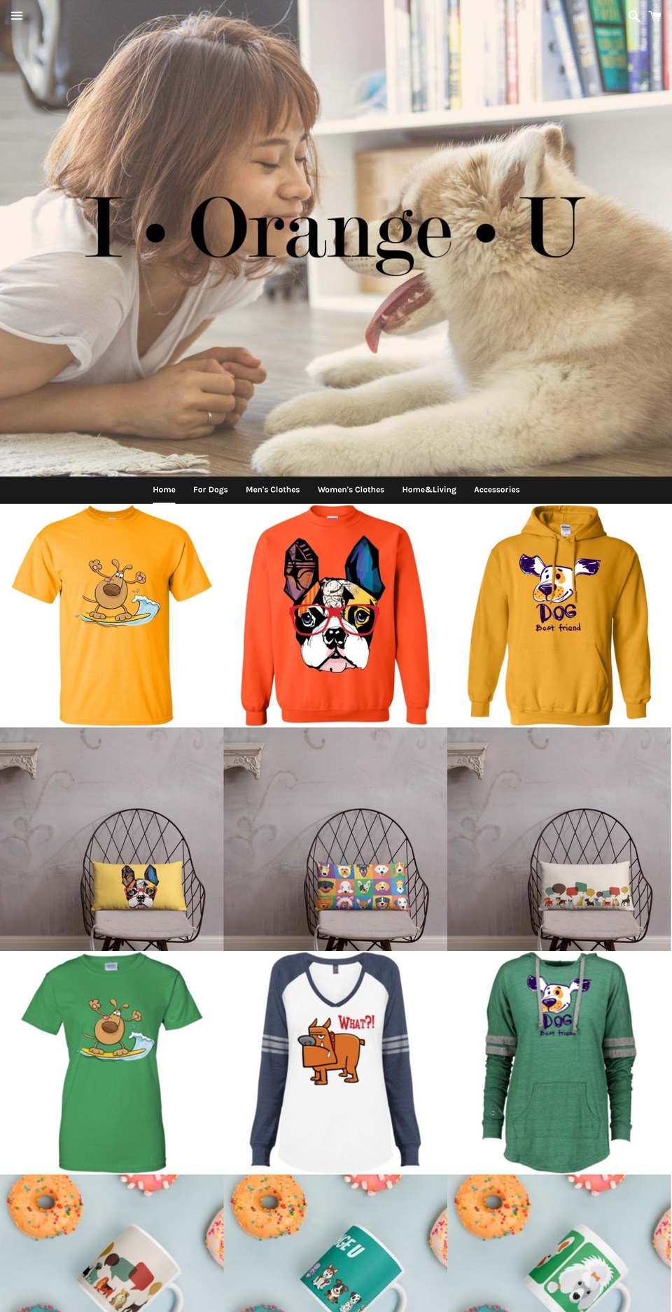 iorangeu.com — Shopify storefront screenshot