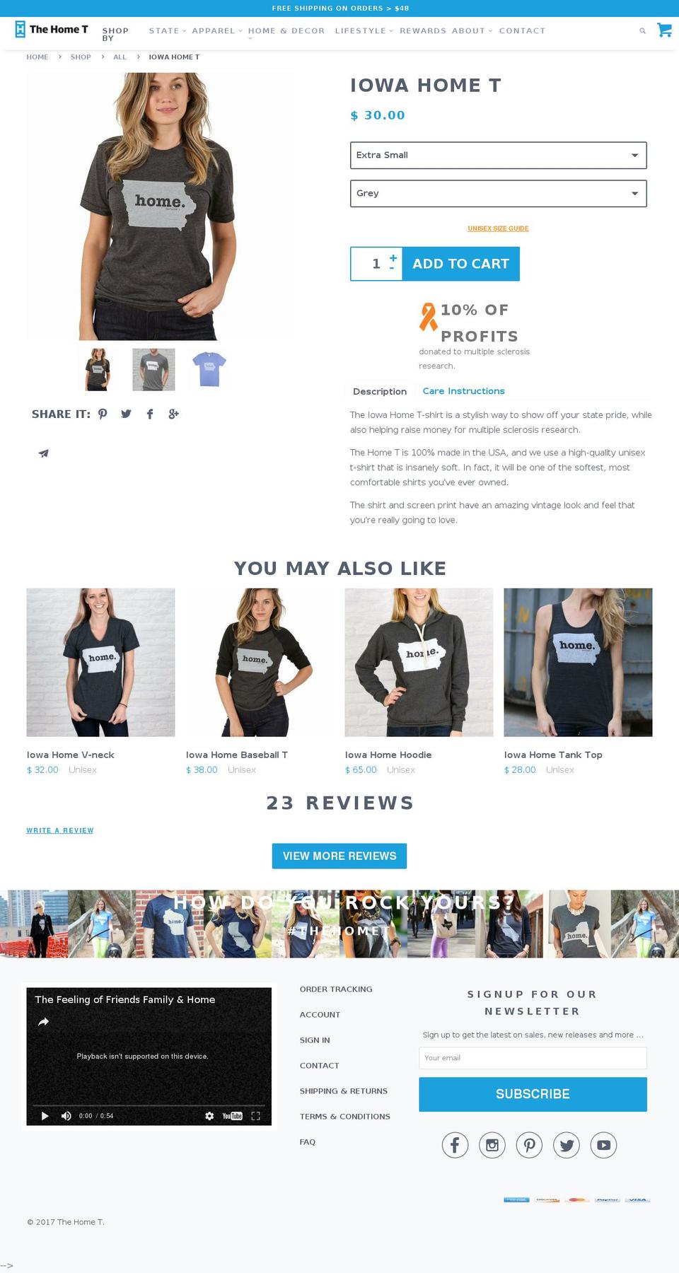 GripsOn - V2.12 Shopify theme site example iowahometshirt.com