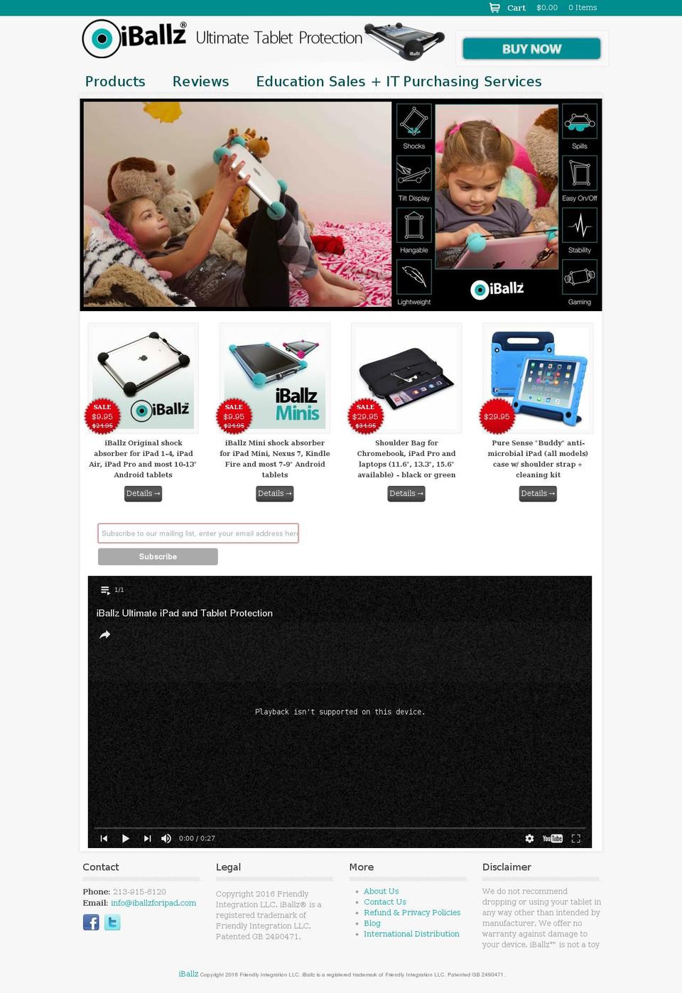 sunlight Shopify theme site example ipadcaseforkids.com