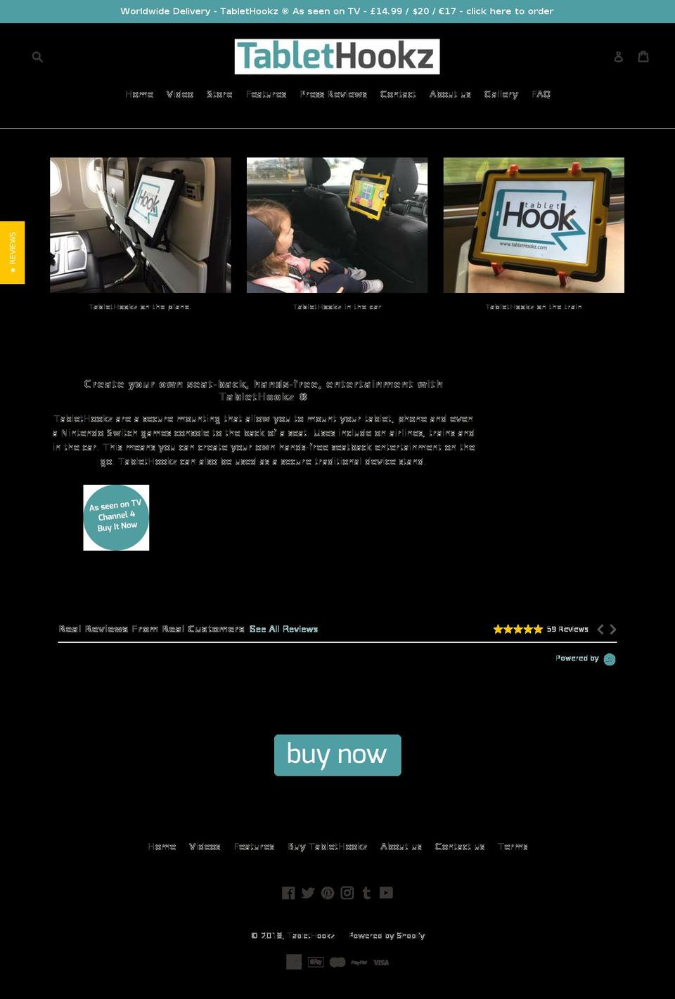 ipadhooks.com — Shopify storefront screenshot