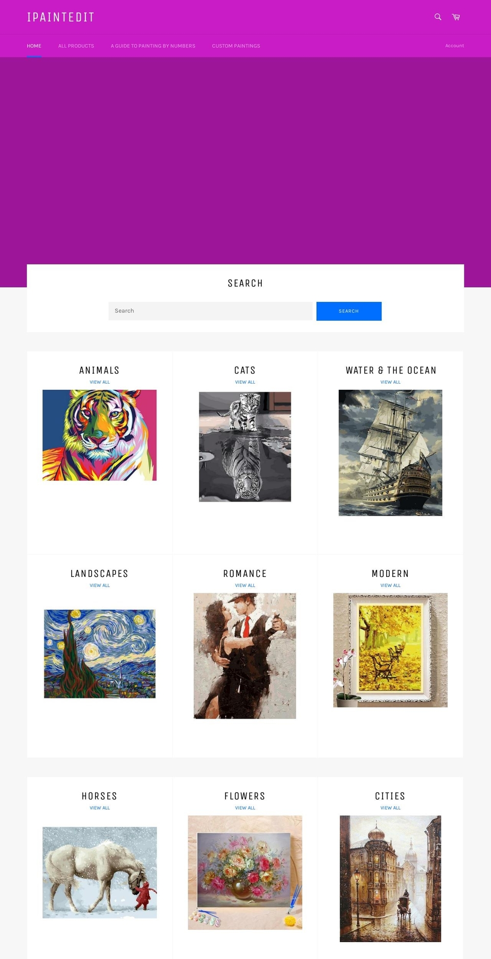ipaintedit.com — Shopify storefront screenshot